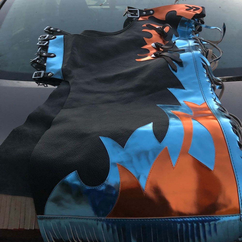 Youth bronc/bull riding chaps